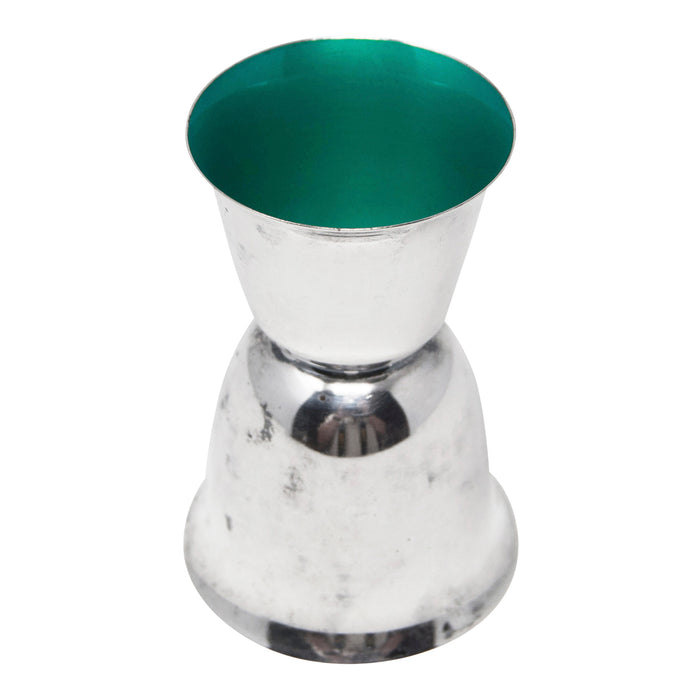 Vintage Reed & Barton Red & Green Jigger Green End | The Hour Shop