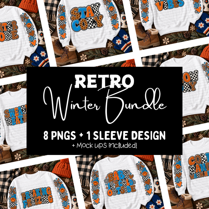 Retro Winter Bundle - PNGS