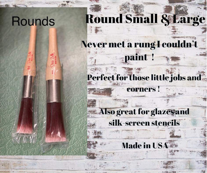Round Small (RS) Brush - Piglet's Closet