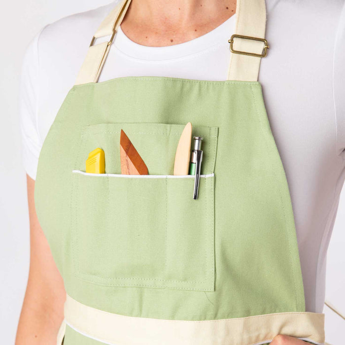Sanbao Mint Green Apron