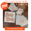 SASSY TRANSFER BUNDLE