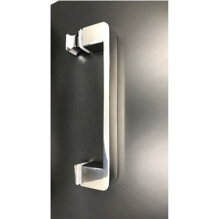 Shower glass door handle - 210mm Square Tube