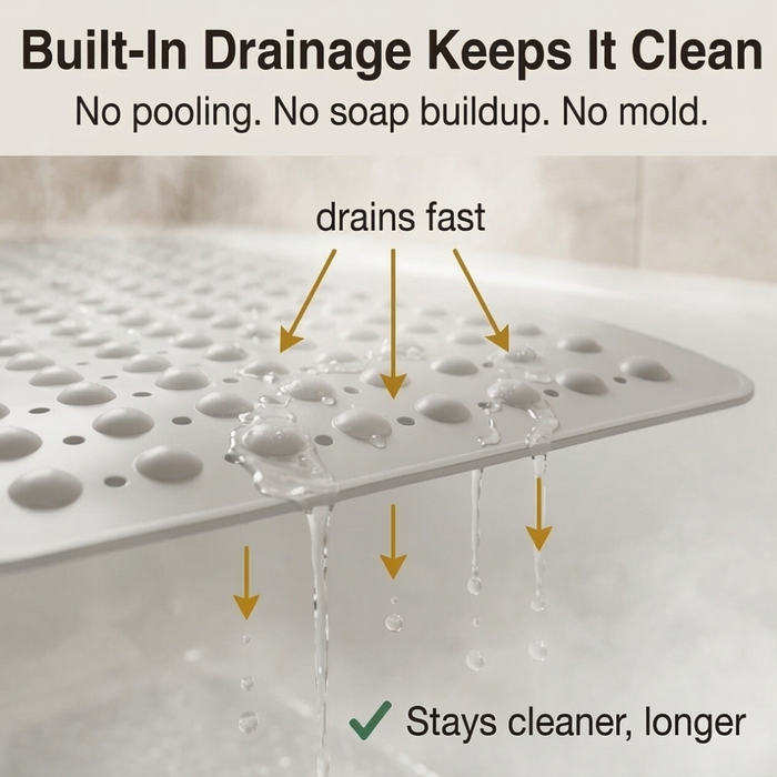 Steddi – Full Length Suction Grip Bath Mat