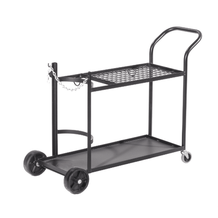 Steel Welding Cart (Mesh Shelves) by Dutro
