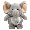 Stuffed Animal - 8" Grey Chubby Elephant (Mix-a-Pet)