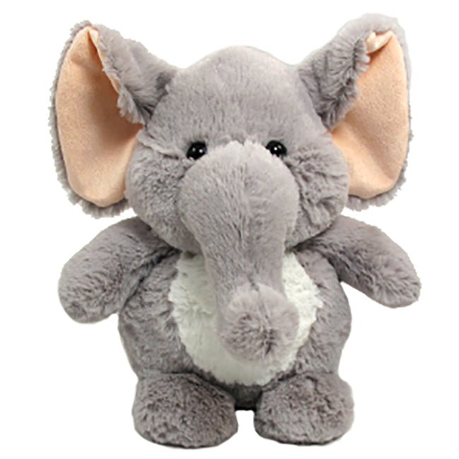 Stuffed Animal - 8" Grey Chubby Elephant (Mix-a-Pet)