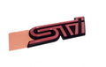 SUBARU WRX STi Rear Trunk Emblem Pink/Black ##456191003 SUBARU