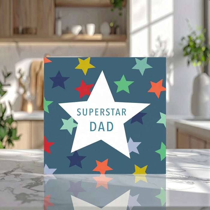 Superstar Dad Card