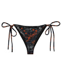 The front of the T-Wrecked String Bottoms by One Stop Rave on a white background.