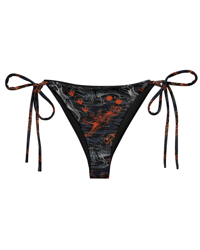 The front of the T-Wrecked String Bottoms by One Stop Rave on a white background.