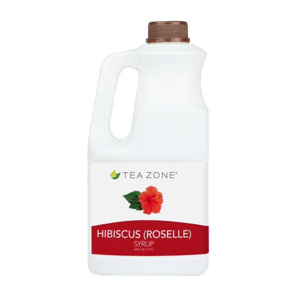 Tea Zone Hibiscus (Jamaica) Syrup (64oz) Case Of 6