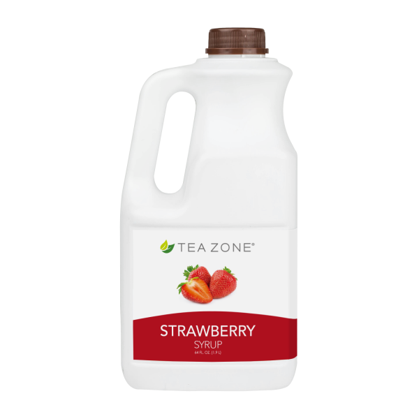 Tea Zone Strawberry Syrup (64oz) Case Of 6