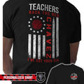 Apparel Personalized Shirt - Teachers Back The Blue - Standard T-shirt - DSAPP