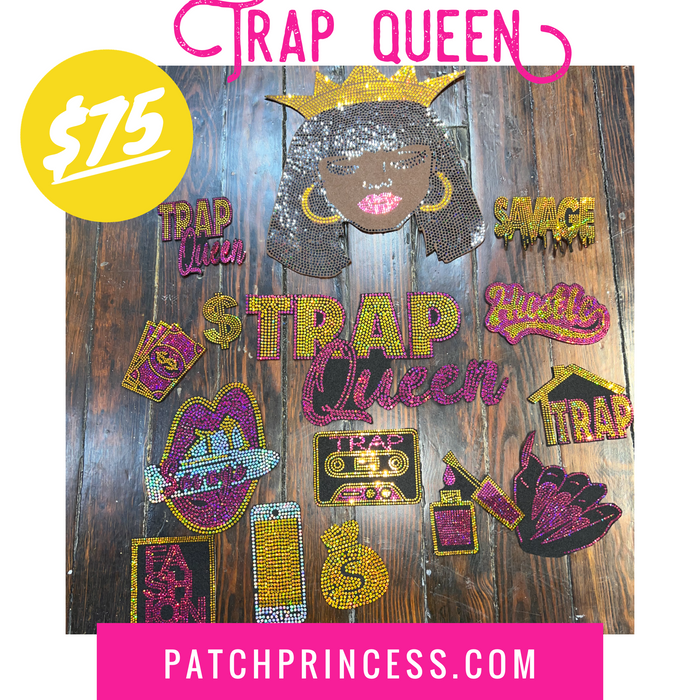 TRAP QUEEN 15 PATCH SET