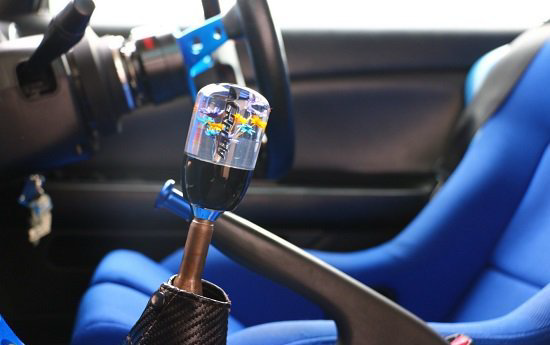 TRUST GReddy Submerged Flowers Shift Knob Black - S Size #618111040