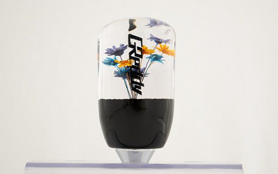 TRUST GReddy Submerged Flowers Shift Knob Black - S Size #618111040