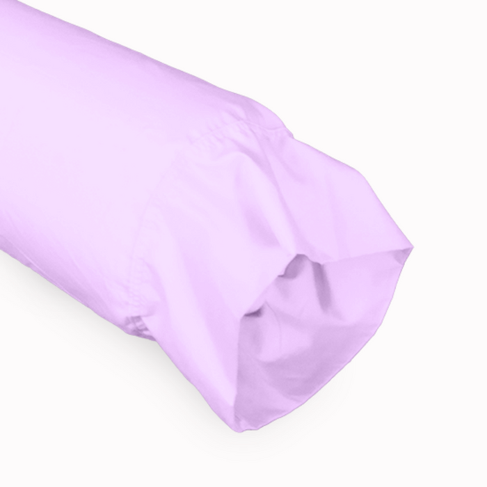 U&C Bolster Pillowcase 7x36 in in lavender