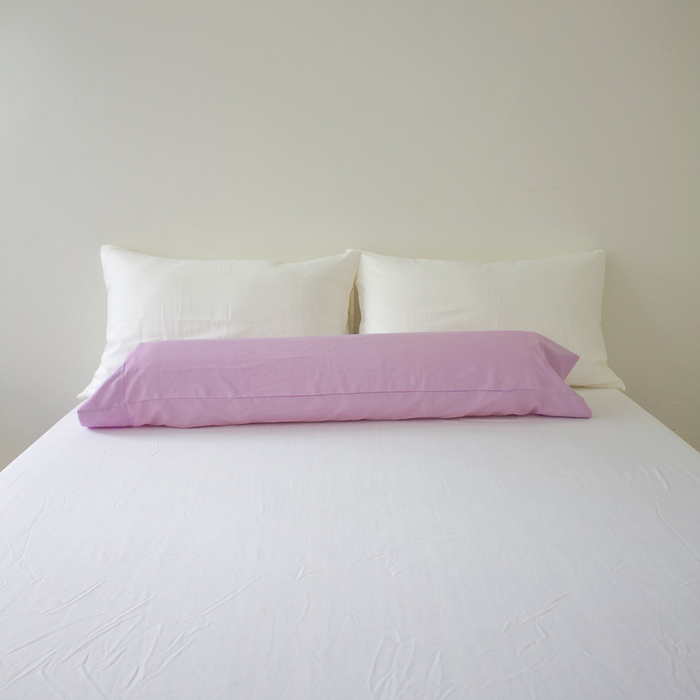 U&C Bolster Pillowcase 8x36 in in lavender