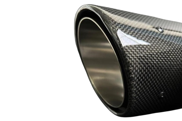 URAS Carbon Muffler End - 100mm/115mm