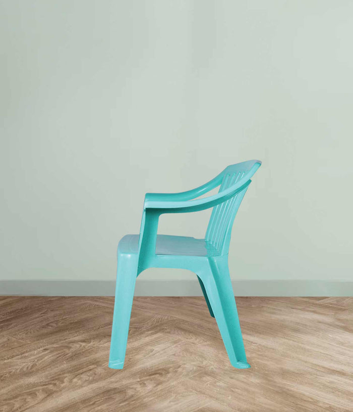 Uratex Monoblock 2001 Casablanca Loveseat in mint and green, left side view