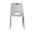 Uratex Monoblock Brooklyn Chair in beige, front view