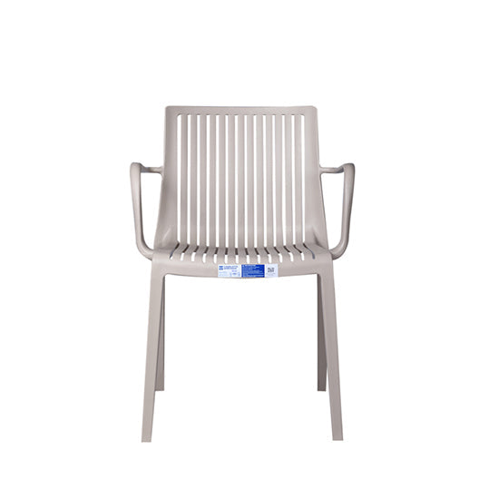 Uratex Monoblock Charlotte Armchair in beige, front view