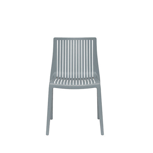 Uratex Monoblock Charlotte Bistro Chair in gray