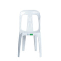 Uratex Monoblock Classic 101 Enviroblock Chair in white, front view