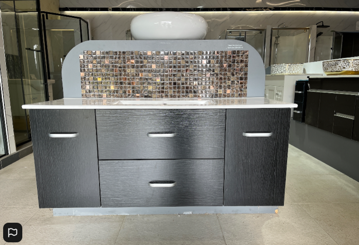 Vanity - Heron Series Plywood Black - 100% Water Proof