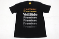 VEILSIDE Fortune T-shirt - Black M/L Size