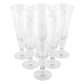 Weighted Base Clear Pilsner Glasses | The Hour Shop Vintage