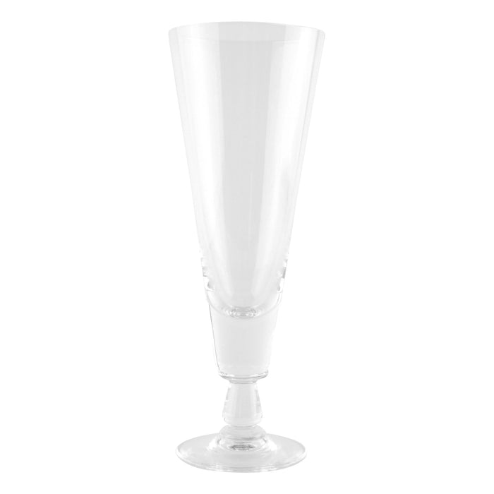 Weighted Base Clear Pilsner Glasses | The Hour Shop Vintage