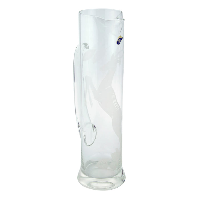 Vintage West Virginia Glass Gazelle Empire Cocktail Pitcher