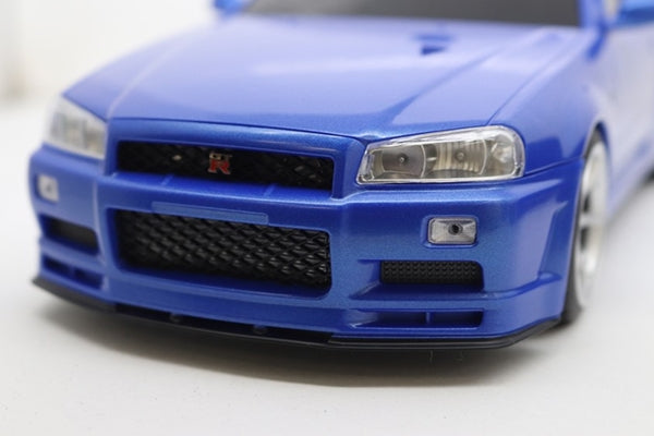 Wet Wipes / Small Tissue Case Skyline BNR34- Blue
