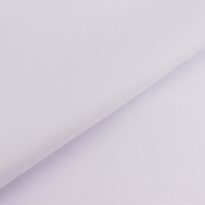 White textured fabric material close-up showing fine details.