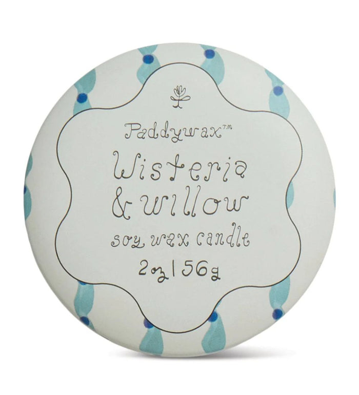 Wisteria & Willow Tin Candle