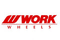WORK Body Decal Sticker 200mm Red 7.8"x1.8" ##979191028 WORK