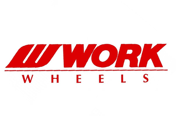 WORK Body Decal Sticker 200mm Red 7.8"x1.8" ##979191028 WORK