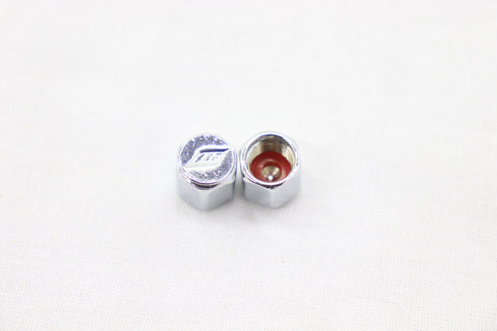 WORK Tire Tyre Wheel Valve Stem Air Cap Cover 4pcs - Chrome ##979131064