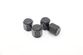 WORK Tire Tyre Wheel Valve Stem Air Cap Cover 4pcs Black ##979131058 WORK