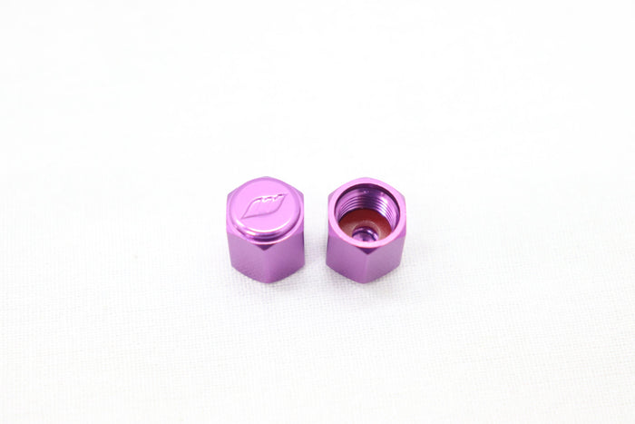 WORK Tire Tyre Wheel Valve Stem Air Cap Cover 4pcs Purple #979131059 WORK
