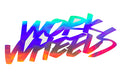WORK Wheel Aurora Hologram Sticker