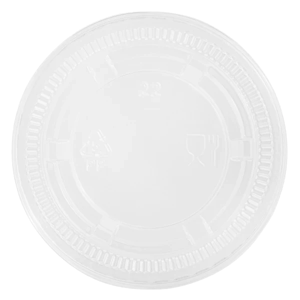 WP Clear Portion Cup Lids for 1.5 oz/2 oz/2.5oz Containers, 2500 ct