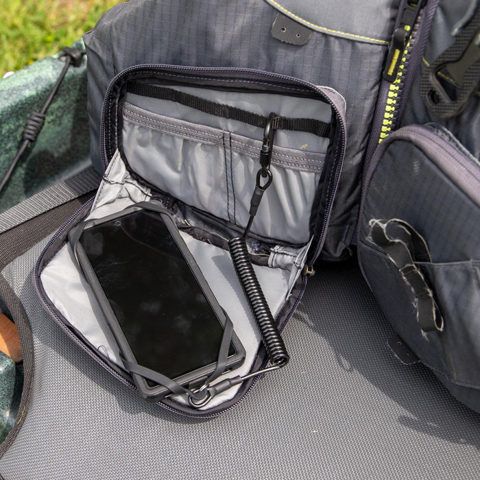 YakAttack Universal Smartphone Harness with Tether, Black