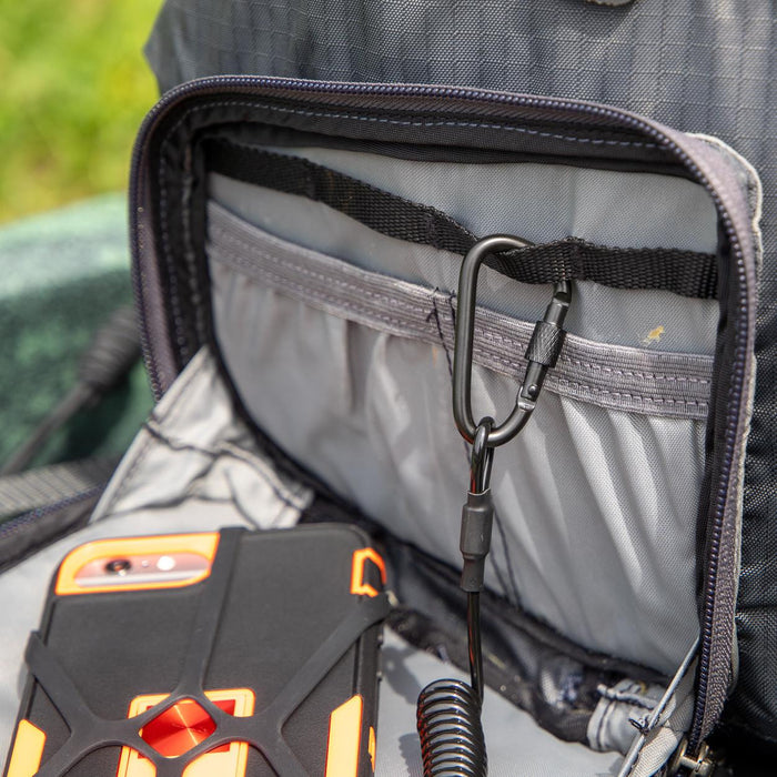 YakAttack Universal Smartphone Harness with Tether, Black