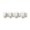 Z-Lite Beckett Brushed Nickel Vanity 492-4V-BN - Bath & Vanity