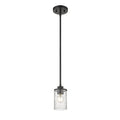 Z-Lite Beckett Matte Black Mini-Pendant 492MP-MB - Mini-Pendants