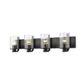 Z-Lite Beckett Matte Black Vanity 492-4V-MB - Bath & Vanity