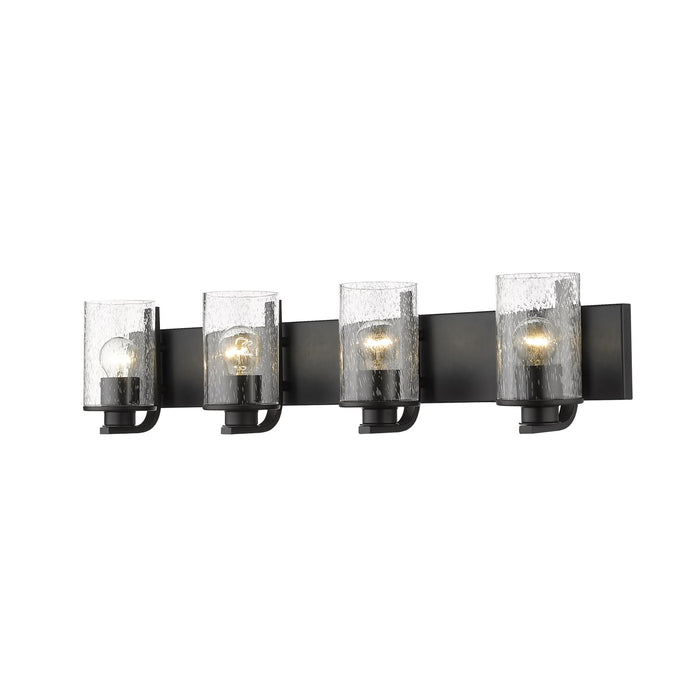 Z-Lite Beckett Matte Black Vanity 492-4V-MB - Bath & Vanity