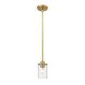 Z-Lite Beckett Olde Brass Mini-Pendant 492MP-OBR - Mini-Pendants